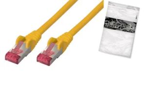 shiverpeaks BS75711-AY Netzwerkkabel Gelb 1 m Cat6a S/FTP (S-STP)
