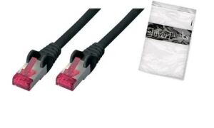 shiverpeaks BS75711-AS Netzwerkkabel Schwarz 1 m Cat6a S/FTP (S-STP)