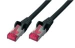shiverpeaks RJ45/RJ45 Cat6a 7.5m Netzwerkkabel Schwarz...