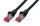 shiverpeaks RJ45/RJ45 Cat6a 10m Netzwerkkabel Schwarz S/FTP (S-STP)