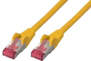 Shiverpeaks Patchkabel S/FTP cat 6A PIMF LSZH GHMT gelb 30m