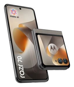 Motorola razr 70 17,5 cm (6.9") Dual-SIM Android 16.0 5G USB Typ-C 8 GB 256 GB 4800 mAh Steinfarbe