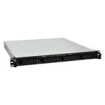 Synology RackStation RS826RP+ NAS & Speicherserver Rack (1U) AMD Ryzen V1500B 4 GB DDR4 0 TB DiskStation Manager Schwarz, Grau