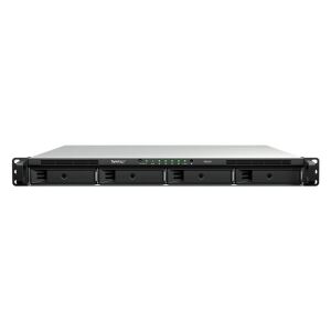 Synology RackStation RS826+ NAS & Speicherserver Rack (1U) AMD Ryzen V1500B 4 GB DDR4 0 TB DiskStation Manager Schwarz, Grau