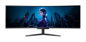 Acer Predator X49X 49" DQHD OLED Display Gamescom Messeware