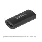 CLUB3D USB-C®-Buchsenadapter 40G 240W 8K60Hz