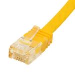 Shiverpeaks Patchkab flach U/UTP cat.6 slim-line gelb 3m