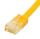 Shiverpeaks Patchkab flach U/UTP cat.6 slim-line gelb 3m