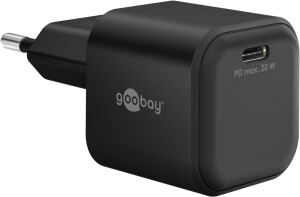 Goobay 76690 Ladegerät für Mobilgeräte Universal Schwarz AC Schnellladung Drinnen
