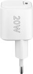 GOOBAY 20W USB-C GaN Nano Schnellladegerät weiß