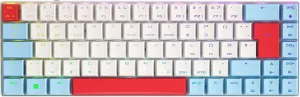 Cherry MX-LP 2.1 Compact Wireless, weiß, MX LOW PROFILE RGB SPEED, USB/Bluetooth, DE