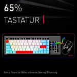 Cherry MX-LP 2.1 Compact Wireless, schwarz, MX LOW...