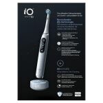 Oral-B iO Series 10 Erwachsener Rotierende-vibrierende Zahnbürste Weiß