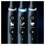 Oral-B iO Series 10 Erwachsener Rotierende-vibrierende Zahnbürste Schwarz