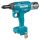 Makita DRV250Z Strombetriebenes Nietwerkzeug Schwarz, Blau 2.4,3.2,4,4.8,6 mm 20 kN