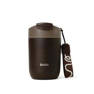 Outin OT-TUM-01-TB Kubek podróżny 350 ml Braun Edelstahl