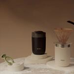 Outin OT-TUM-01-SW kubek podróżny 350 ml Sand Edelstahl