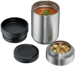 WMF My2Go Thermo Speisebehälter, 500 ml + 200 ml edelstahl