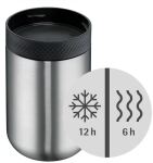 WMF My2Go Thermo Speisebehälter, 500 ml + 200 ml edelstahl