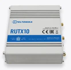 Teltonika RUTX10 WLAN-Router Gigabit Ethernet Dual-Band (2,4 GHz/5 GHz) Weiß