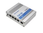 Teltonika TSW100 Netzwerk-Switch Gigabit Ethernet (10/100/1000) Power over Ethernet (PoE) Blau, Metallisch