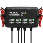 NOCO GENIUS2X4 | NOCO 8A 4-Bank Battery Charger | Genius...