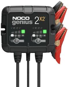 NOCO GENIUS2X2 | NOCO 4A 2-Bank Battery Charger | Genius Battery Chargers
