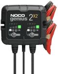NOCO GENIUS2X2 | NOCO 4A 2-Bank Battery Charger | Genius Battery Chargers