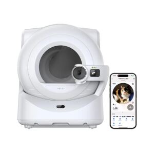 PETKIT P9903 Hunde-/Katzentoilette Katze Selbstreinigendes Katzenklo Weiß