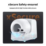 PETKIT P9903 Hunde-/Katzentoilette Katze Selbstreinigendes Katzenklo Weiß