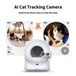 PETKIT P9903 Hunde-/Katzentoilette Katze Selbstreinigendes Katzenklo Weiß