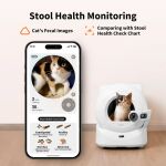 PETKIT P9903 Hunde-/Katzentoilette Katze Selbstreinigendes Katzenklo Weiß