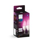 Philips Hue White and Color ambiance E14 - Smarte Lampe Kerzenform Doppelpack - 470