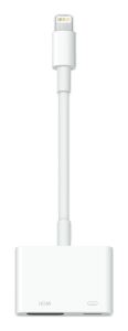 Apple MW2P3ZM/A Videokabel-Adapter Lightning HDMI + USB Type-C Weiß