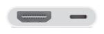 Apple MW2P3ZM/A Videokabel-Adapter Lightning HDMI + USB Type-C Weiß