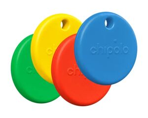 Chipolo POP Artikel Finder Rot, Gelb, Grün, Blau