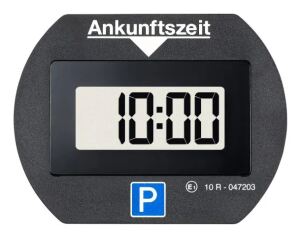 Needit Park Lite Parkscheibe Schwarz Elektronisch