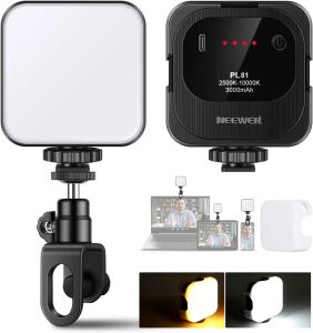 NEEWER PL81 Kamera-Licht für Handy & Laptop