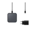 Samsung EP-P2400BBEGEU Ladegerät für Mobilgeräte Smartphone Grau USB Drinnen