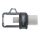 SanDisk 173384 USB-Stick 32 GB USB Type-A / Micro-USB Schwarz, Transparent