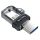 SanDisk 173384 USB-Stick 32 GB USB Type-A / Micro-USB Schwarz, Transparent