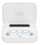 Manhattan 180399 Kopfhörer & Headset Kabellos im Ohr Anrufe/Musik Bluetooth Weiß