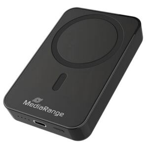 MediaRange Powerbank 10000mAh MagSafe USB-C  PD  schwarz