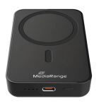 MediaRange Powerbank 10000mAh MagSafe USB-C  PD  schwarz
