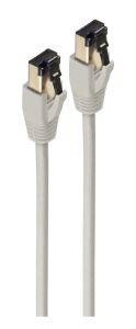 Shiverpeaks Patchkabel cat8.1 F/FTP PIMF LSZH grau 1m