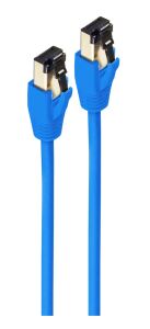 Shiverpeaks Patchkabel cat8.1 F/FTP PIMF LSZH blau 15m