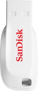 SanDisk Cruzer Blade, 16GB USB-Stick USB Typ-A 2.0 Weiß