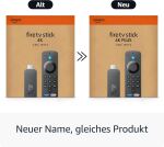 Amazon Fire TV Stick 4K Plus, mit Unterstützung für Wi-Fi 6 sowie Streaming in Dolby Vision/Atmos und HDR10+