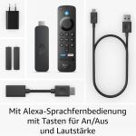 Amazon Fire TV Stick 4K Plus, mit Unterstützung für Wi-Fi 6 sowie Streaming in Dolby Vision/Atmos und HDR10+