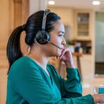 HP Poly Voyager Focus 2 USB-C-C Headset +USB-C/A-Adapter
